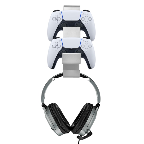 Kontroller och headset Väggfäste Hållare Konsol Hängstativ 3 i 1 väggfäste Universal för Xbox One Controller