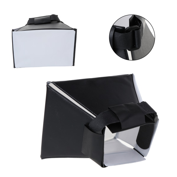 Universal Pro Foldable Soft Box Flash Diffuser Dome För Nikon för Sony Pentax