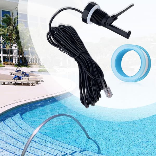 Pool Distribusjon Strøm Endring Transduser 15ft Kabel Saltklorinator Sikkerhetsenhet