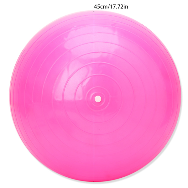 45 cm träningsbalans yogaklass GYM-boll Core Gymball Core sjukgymnastik Purple