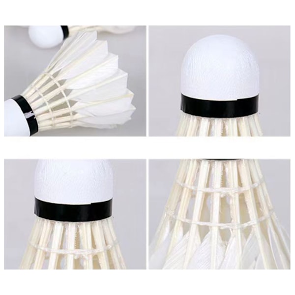 12 stk. Høyhastighets Trenings Badminton Ball Profesjonelle Badminton Shuttlecocks