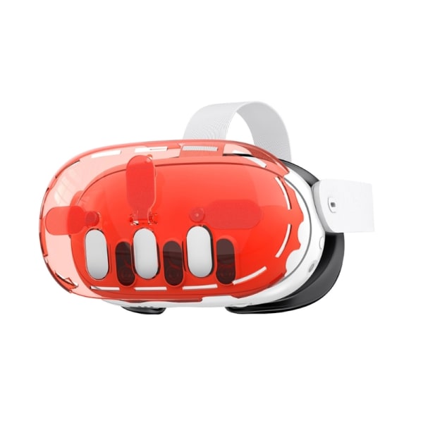 VR Headset Beskyttelsesetui til 3 VR Headset Gaming Headset Gennemsigtigt beskyttelsesdæksel Linsebeskytter VR Tilbehør