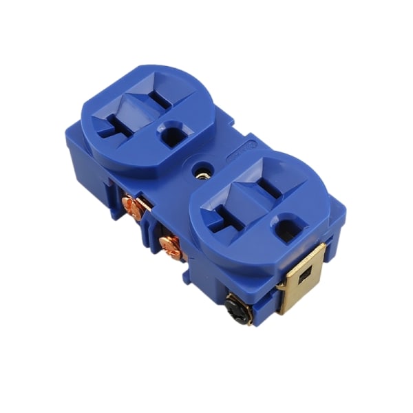 USA Duplex-uttag Power Power Uttag All blue - B