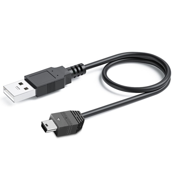 Universal USB til Mini USB-ledning til kameraer, smartphones og andre enheder Universal USB til Mini USB-opladerkabel