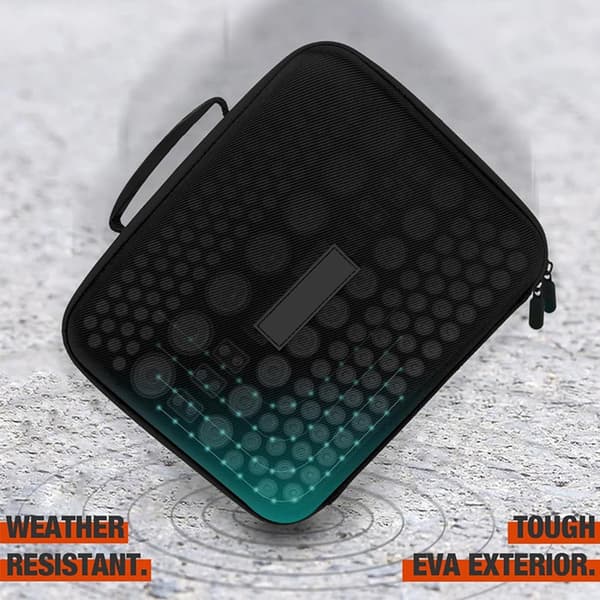 150+ Batterioppbevaringsveske Inkluderer Tester EVA Materiale Organizer for Batterier