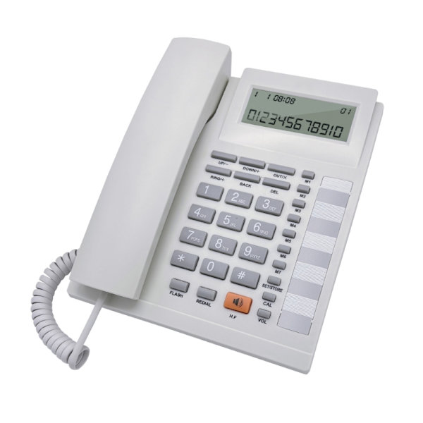 Fastnettelefon Fastnettelefon Desktoptelefon til hjemmet/hotel/kontor FSK/DTMF