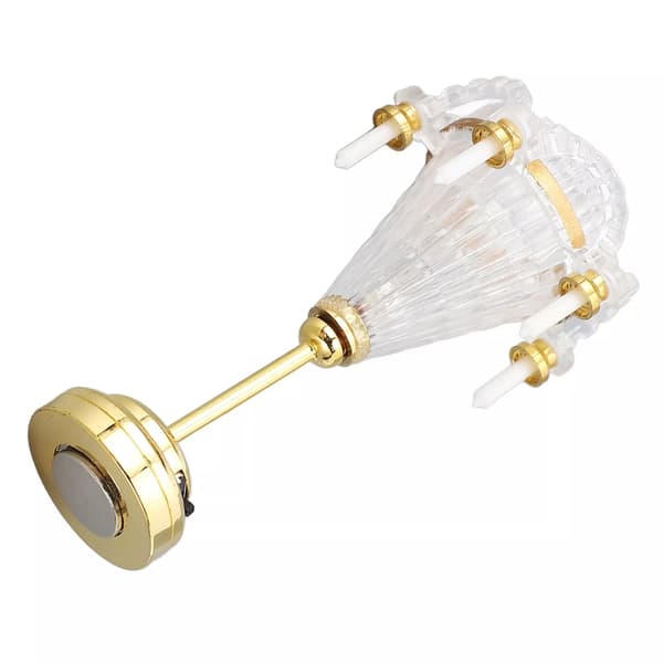 Miniatyr taklampe modell dukkehus tilbehør rollespill møbler