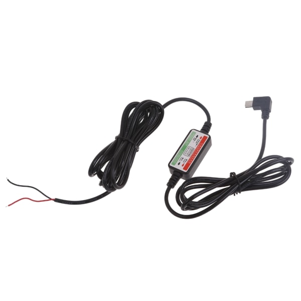 Universal 12-24V till 5V/3A Mini USB -kabel för bil DVR, GPS och mobila enheter fordonsinspelare laddare