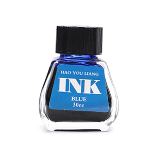 30 ml reservoarpenna bläckflaska passar för de flesta dippenna Quill penna kalligrafiövningar Pure blue