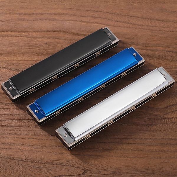 Harmonica i C-dur 24 hål Polyfoni Orgel Diatonisk Mun E
