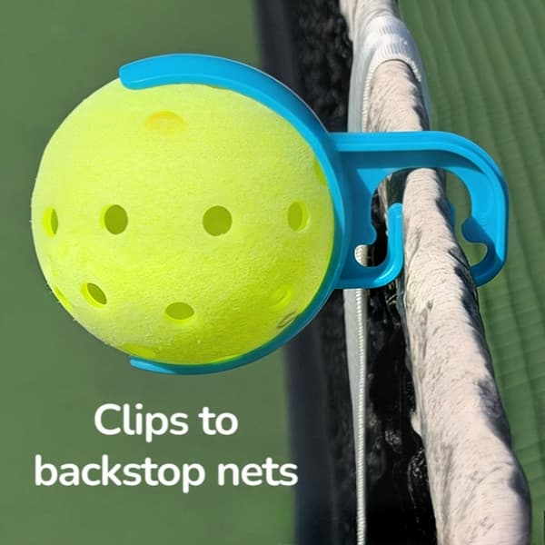 Multifunktionel Pickleballs Tilbehør Boldholder og Netklemme for Stabilitet