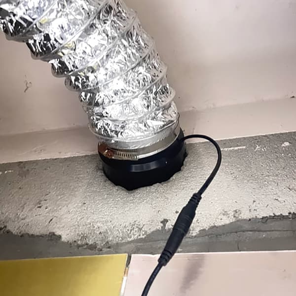 12V Udsugningsventilator Inline Kanal Hydroponisk Luftblæser Udsugningsventilator Lav Støj
