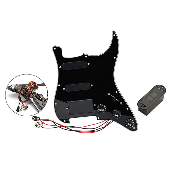 SSH Elektrisk Gitarr Pickguard Humbuckers Förtrådad Repaskydd