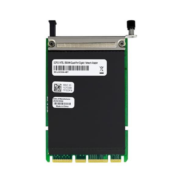 OCP3 0 I350 T4 4-portars server-NIC som stöder 802 1Q VLAN och 802 3az