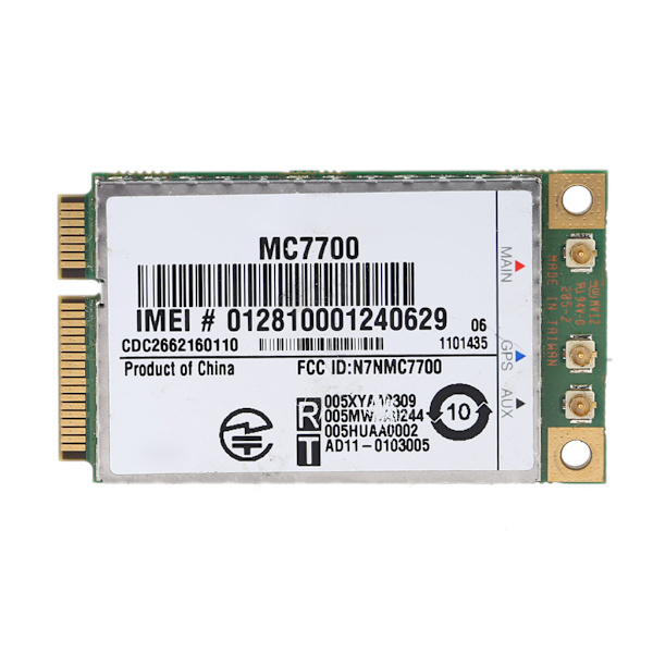 Mini PCI-E 3G/4G WWAN GPS-moduuli MC7700 PCI langattomalle Express 3G HSPA LTE -autolle