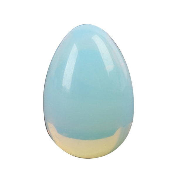 Äggformad kristall ädelstenar Chakra Sten Healing Balanserande påsktänkande ägg för samlare Reiki Healer Yoga
