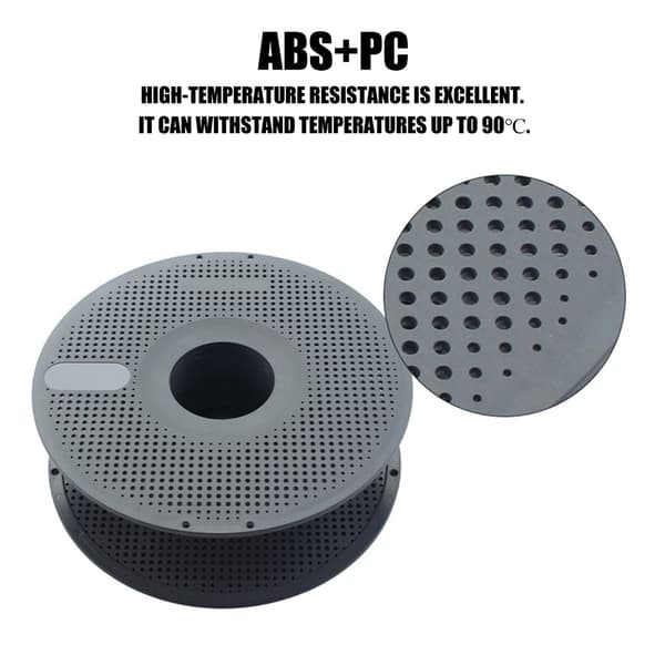 Flexibel behållare för blandade material för olika skrivare ABS-mix