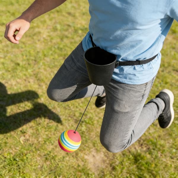 Twerk Swing Bucket Party Game Hurtig montering til spontane sammenkomster