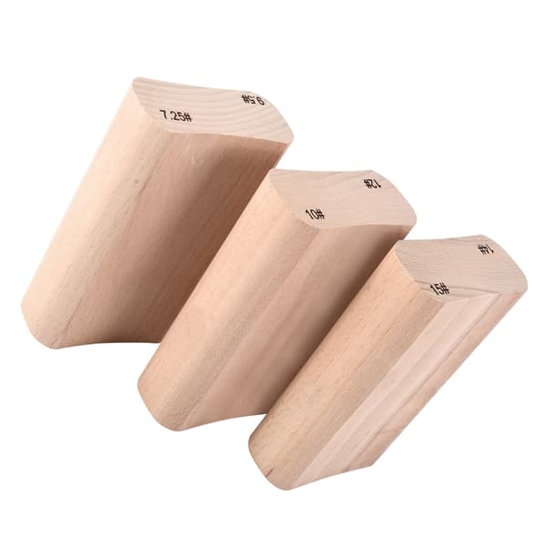 Gitarrblock Luthierverktyg Trä Greppbräda Band Nivellering Slipning Polerad Block B