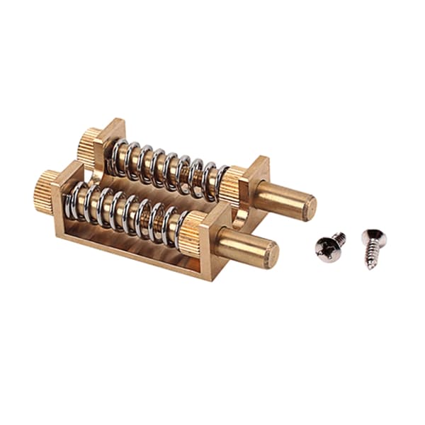 Gitarrtremolo Stopper Stabiliseringsanordning Dubbelstångs Mässing Tremolo Bryggsystem