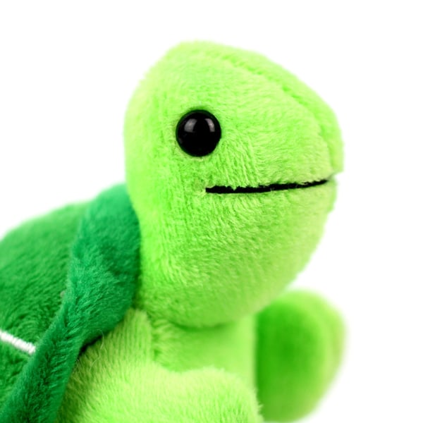 Sköldpadda - Plyschnyckelring för leksaksmaskin Presentkort Karnevalspriser för barn Ryggsäck Alla hjärtans present Påskäggsfestfavorit Pink