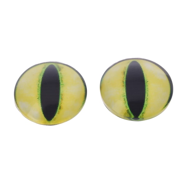 10 par glas för dockögon Animal DIY Crafts Eyeballs for Dinosaur Eye Accesso 8mm