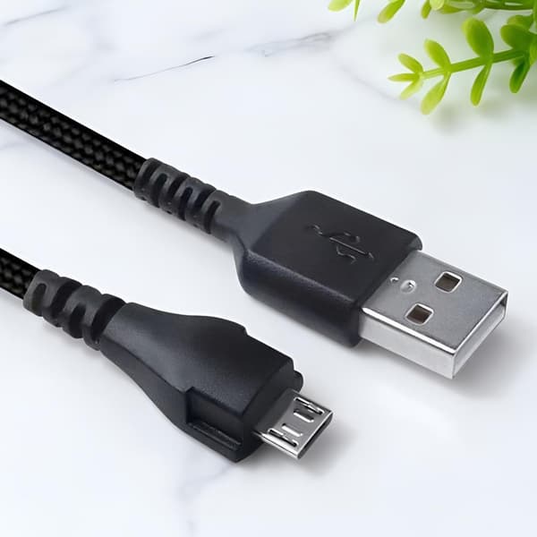 MicroUSB til USB A opladerkabel til Rival 600/650 Gaming Mus