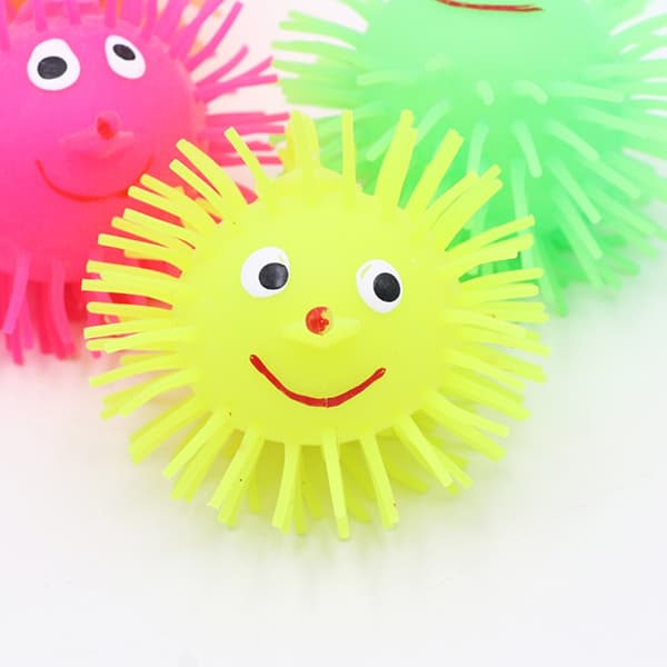 24-pack LED-lysande Pufferbollar Alla hjärtans dag-kort för barnkalas