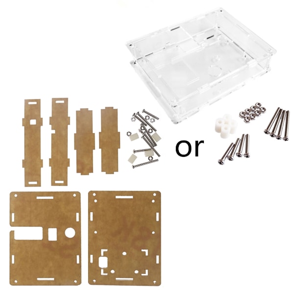 Lettvekt for Shell Box Klar akryl for etui til Shell Housing for LCR-T4 ES