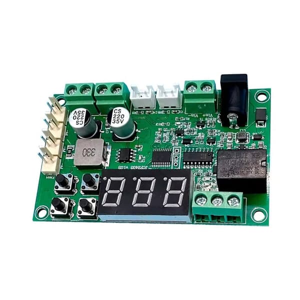 DC12V Ventilator Temperaturstyringsmodul til 12V 24V Kølesystemer