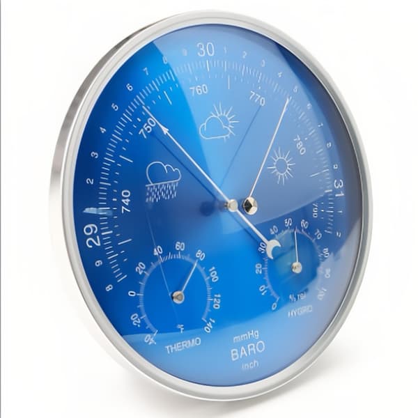 Ekspert Anemometer Hygrometer til vægmontering og klimaovervågning