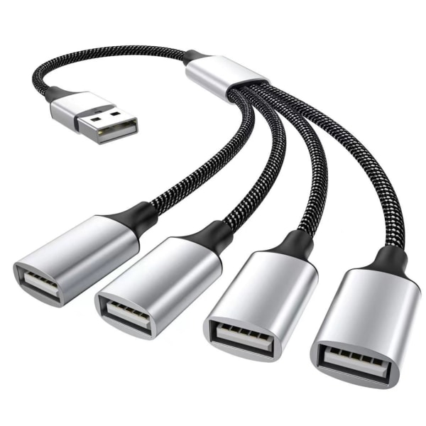 USB/Type C han til 2/3 USB hun kabeladapter USB OTG splitter ledningskonverter Multiple Hub til MacBook Pro