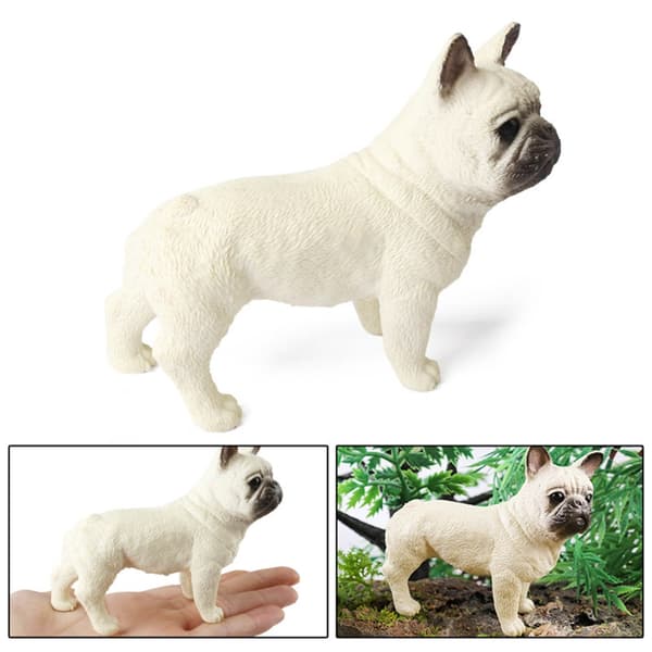 Statisk ihålig hundmodellfigur Boutique samlarfigur hunddisplayleksak