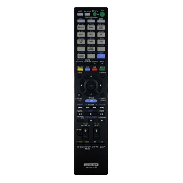 Enkel erstatningsfjernkontroll for RM-AAP078 RM-AAP080 mottaker og underholdning