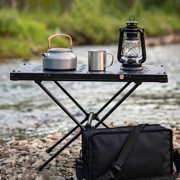 Camping Picnics Letvægts Foldbart Campingbord Pladsbesparende Picnics Bord