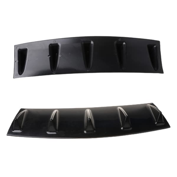 Bil Bakre Stötfångare Läpp Diffuser Splitter Spoiler Repskydd Auto Stötfångare