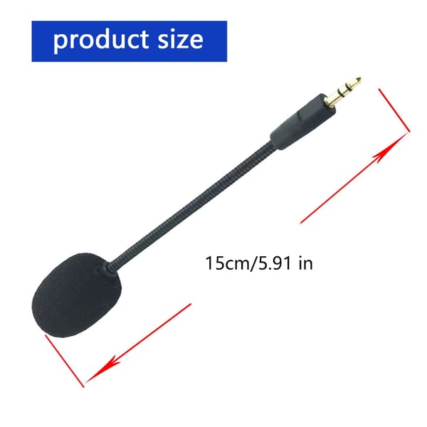 Brusreducerande mikrofon för Cloud Orbit S Gaming Headset Bekväm Användning