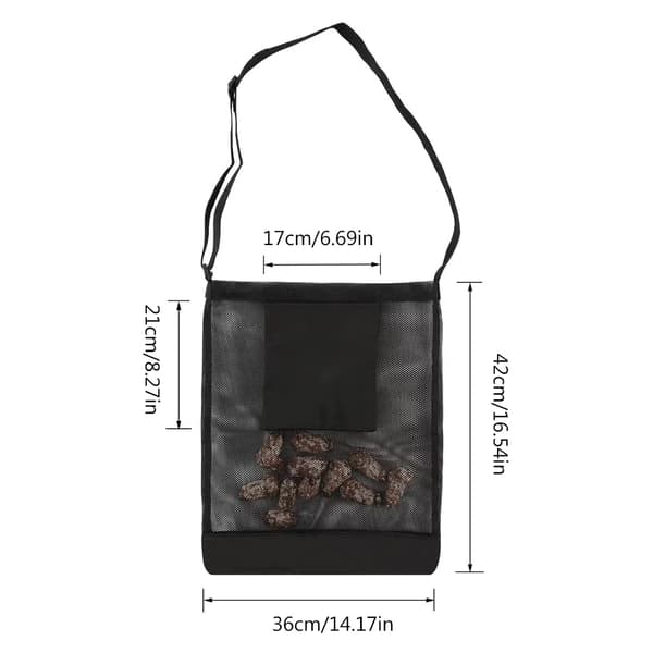 Soppjaktnettpose Høst Soppkurv Samlepose Mesh Pouch