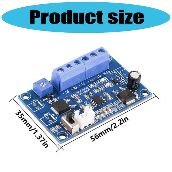 Automatisk PWM-viftehastighetskontroller med sensorisk 12V 24V for motor