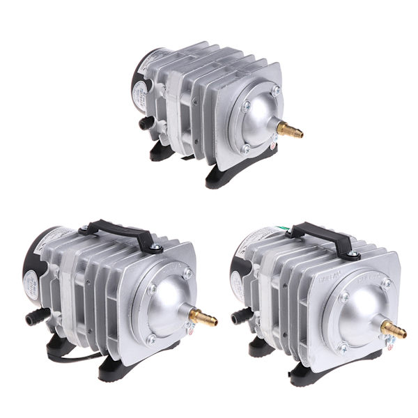220V Aquarium Syrgas Luftpump FishTank ACO318 45W hydroponiska system