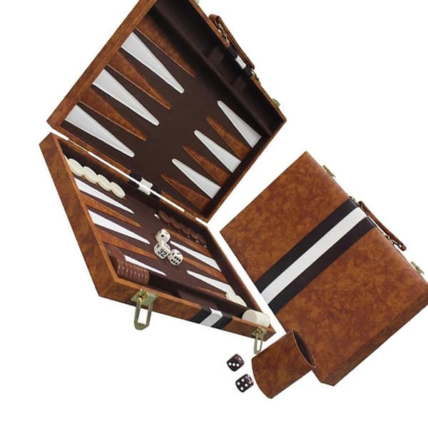 Strategisk brettspill Backgammon-sett Perfekt gave