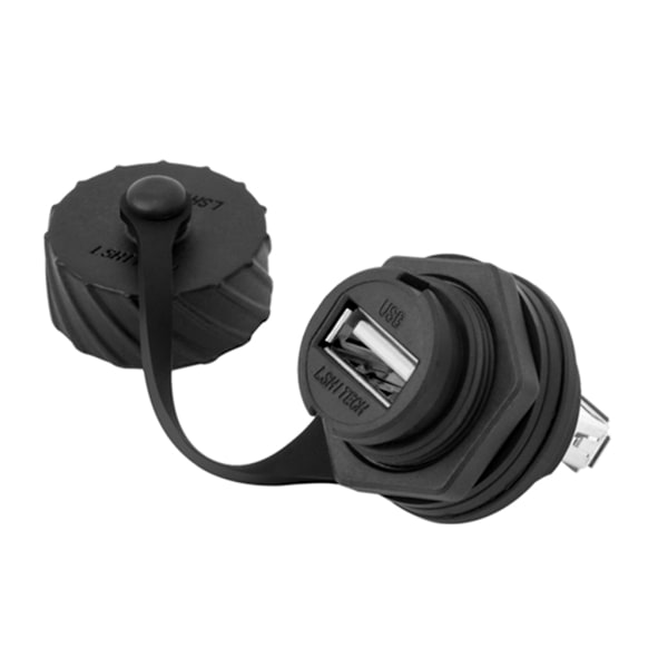 USB 2.0 3.0 hunstikstik Panelmonteret Adapter Direkte vandtæt stik