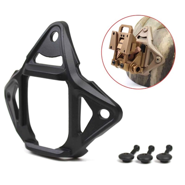 Taktisk hjelm NVG montering base shroud, Mud Color
