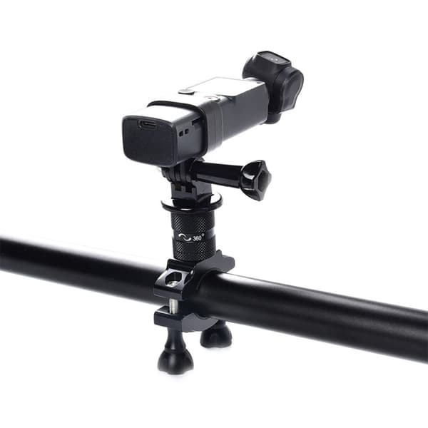 Cool Ballhead Arm Super Clamp Mount Multi-Function Double Ball Adapter med bundklemme