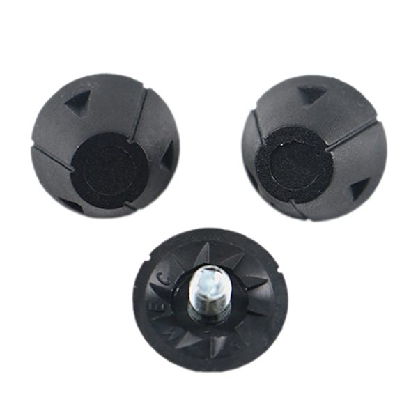 12 stk/sett 13mm/16mm Fotballsko Knotter for 5MM Gjengede Fotballsko 13MM