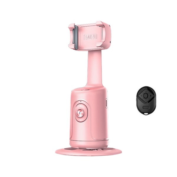 360 graders roterbar automatisk ansiktsspårning Telefonhållare Telefon Gimbal Smart Uppföljning Gestkontroll Fotografering Kamerafäste