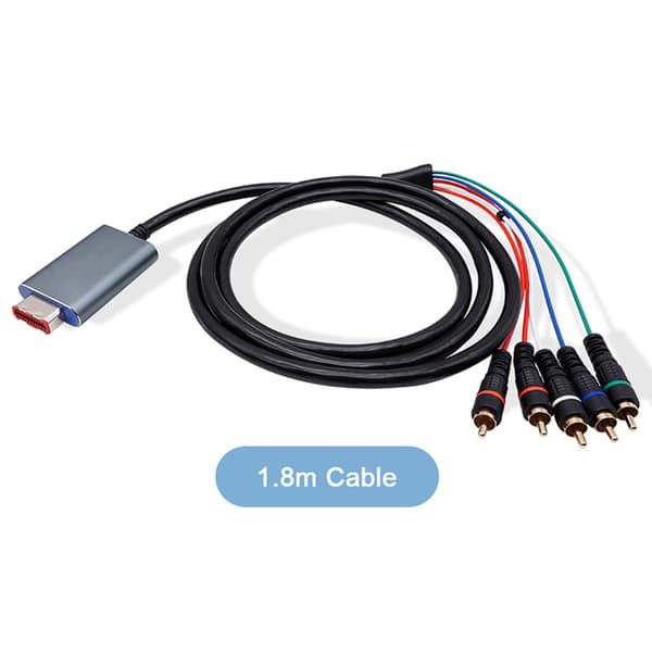 Digital AV-utgång Hög kvalitet för bildljud 5RCA-adapter