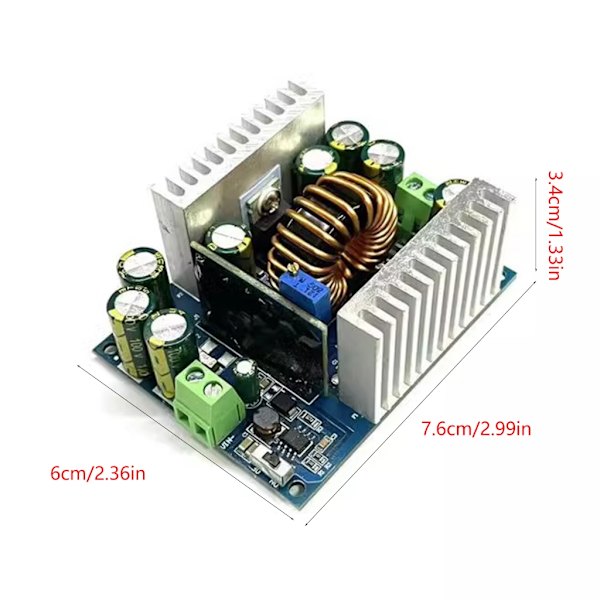 12-95V til 2-90V 18A Konstant Strøm Adapter LED Driver Board