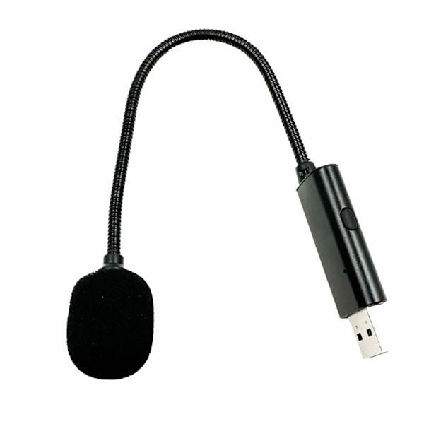 USB Plug Microphone Support All System 9'' for bærbar universalmikrofon
