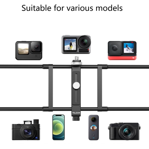Flerfunktionskamera Backstop-stängselfäste för Insta360 Backstop-kamerahängare